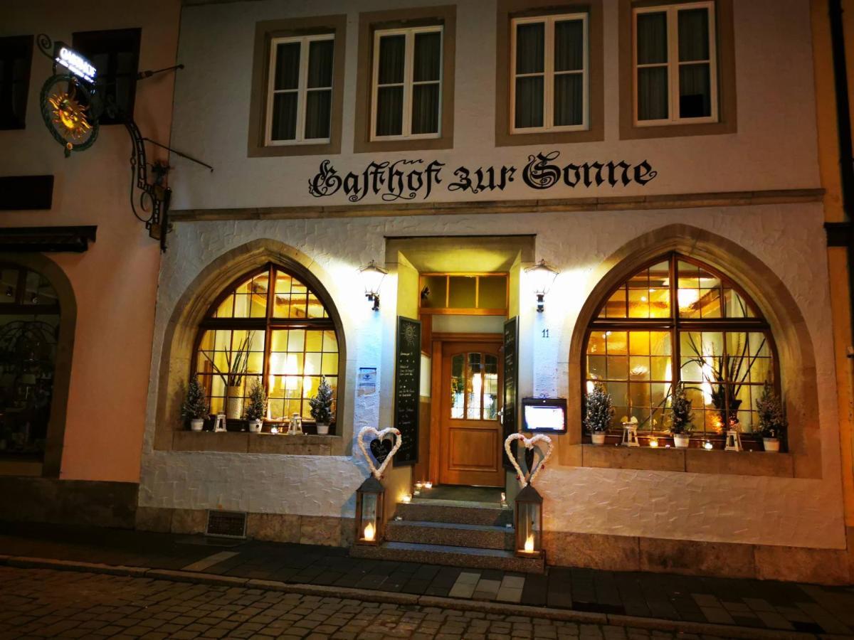 Hotel Sonne - Das Kleine Altstadt Hotel Rothenburg ob der Tauber Exterior foto